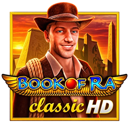 Игровой автомат Книга ра: логотип Book of Ra Classic HD