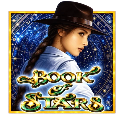 Игровой автомат Книга звезд: логотип Book of Stars