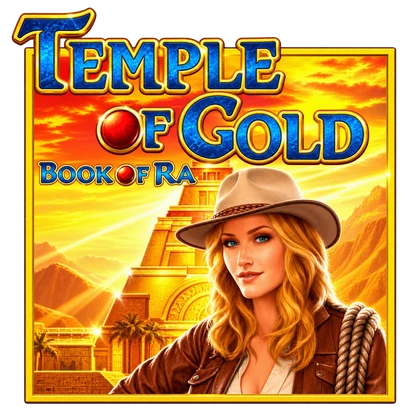 Игровой автомат Храм золота: логотип Temple of Gold